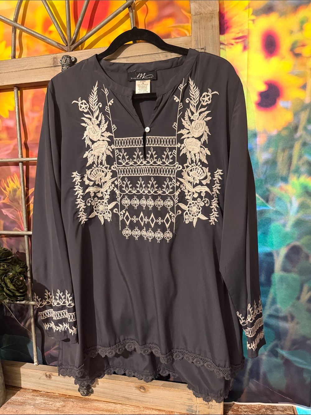 Midnight Velvet Blouse